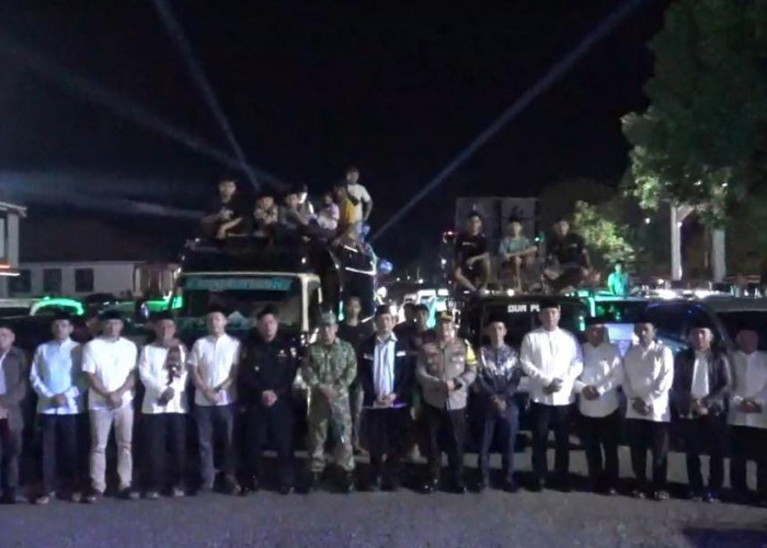 Idul Fitri 1447 Hijriah, Ribuan Warga Argamakmur Sambut dengan Pawai Takbir Keliling