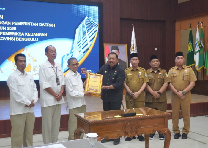 Kejar Opini WTP, Pemprov Bengkulu Serahkan Dokumen Keuangan 2025 ke BPK RI untuk Audit Mendalam