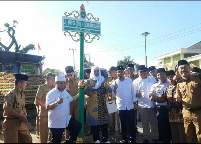 Jalan Regional Air Sebakul Resmi berganti menjadi Jalan Mayor (TNI) H. Boerhan Dahri. 