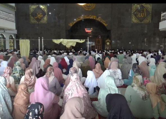 Salat Idul Fitri di Masjid Al Kahfi Kaur, Bupati: Jaga Nilai Ramadan yang Baru Dilalui