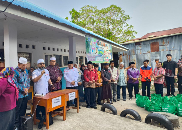 Gubernur Helmi Hasan Pastikan Korban Kebakaran di Pengantungan Dapat Rp 3 juta Setiap Rumah 