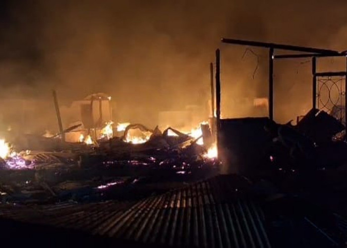 Berikut Data Korban Kebakaran di Terminal Desa Marga Sakti, Kerugian Miliaran Rupiah