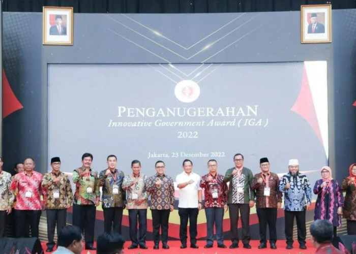 Kota Bengkulu Raih Penghargaan Kota Terinovatif di IGA 2022