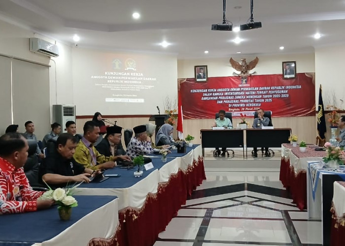 Kunker ke Bengkulu, DPD RI Jaring Masukan untuk Penyusunan Prolegnas 