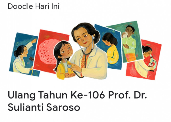 Jadi Google Doodle, Ini Sosok Prof. Dr. Sulianti Saroso Serta Perannya Untuk Indonesia 