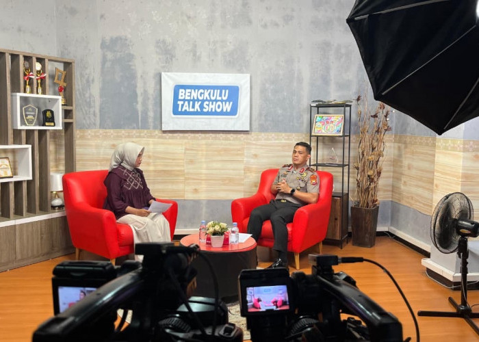 Jadi Narasumber Bengkulu Talkshow di BETV, Kapolda Bahas Langkah Strategis Penanganan Gangster