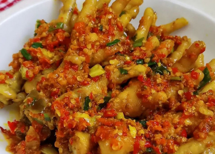 Cocok untuk Lauk Sehari-hari, Cara Membuat Ceker Ayam Pedas Empuk dan Bumbu Meresap