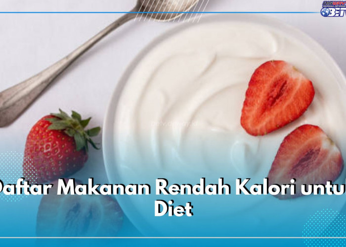 Inilah 5 Daftar Makanan Rendah Kalori, Greek Yogurt Paling Direkomendasikan untuk Program Diet