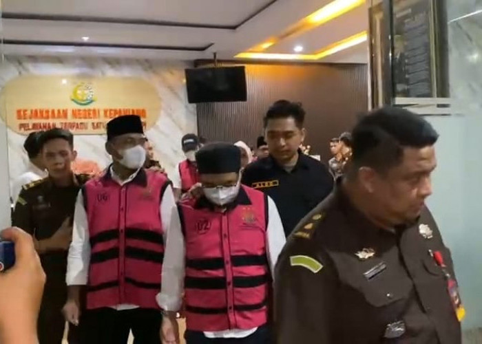 5 Tersangka Kasus OTT 2023 Dilimpahkan ke Kejari Kepahiang 