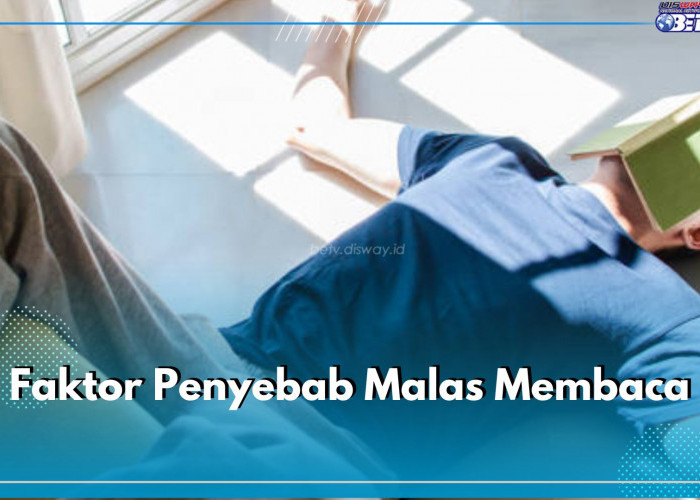 Wajib Tahu! Ini 5 Faktor Penyebab Malas Membaca, Hindari dari Sekarang