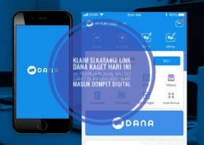 Klaim Sekarang! Link DANA Kaget Hari Ini 25 Februari 2025, Saldo Gratis Rp120.000 Siap Masuk Dompet Digital