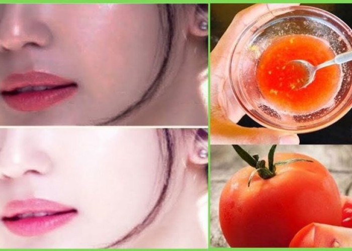 Cara Membuat Kulit Wajah Sehat Tanpa Bahan Kimia, Yuk Pakai Masker Tomat Sederhana Ini, Auto Glowing