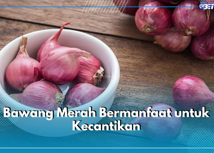 Bermanfaat untuk Kecantikan, Bawang Merah Ampuh Mengatasi Rambut Rontok hingga Bekas Luka