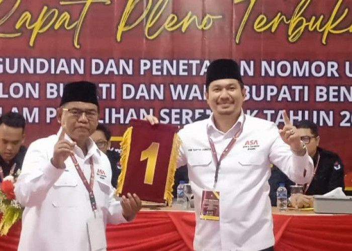 Nomor Urut di Pilkada Bengkulu Utara: Arie-Sumarno 1, Kotak Kosong 2