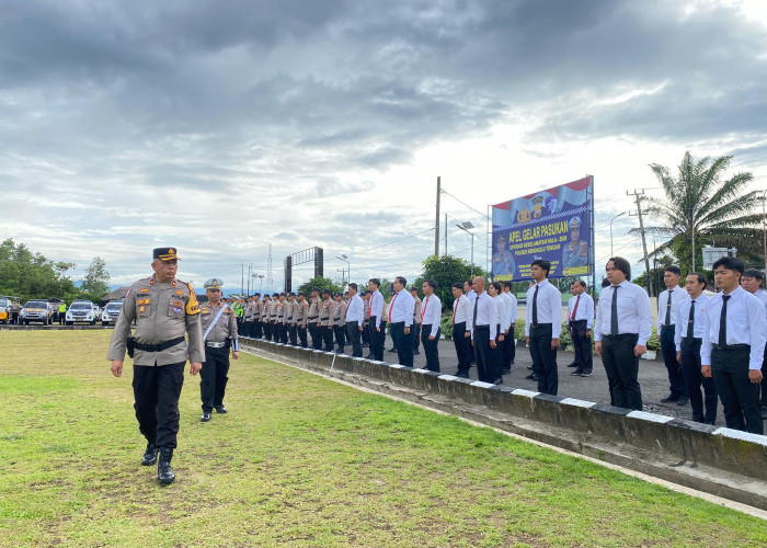 Polres Bengkulu Tengah Mulai Operasi Keselamatan Nala 2026, Ini 9 Target Utamanya