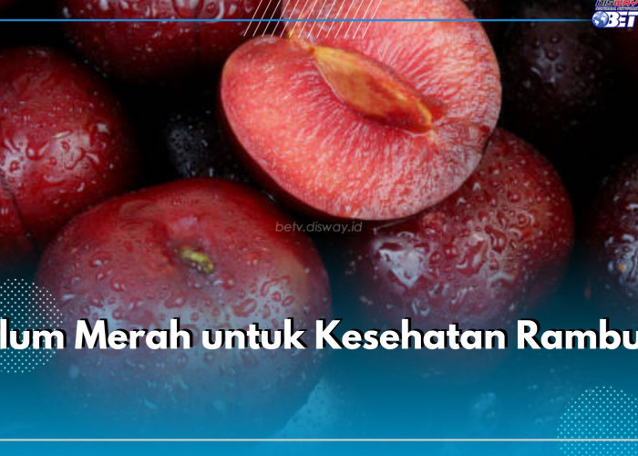 Jarang Diketahui, Plum Merah Punya Manfaat untuk Kesehatan Rambut, Cek Ulasannya di Sini