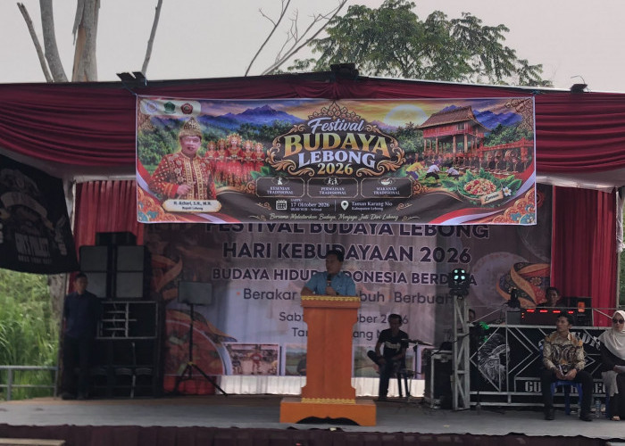 Festival Budaya Lebong, Bupati Azhari Ajak Masyarakat Lestarikan Adat Rejang