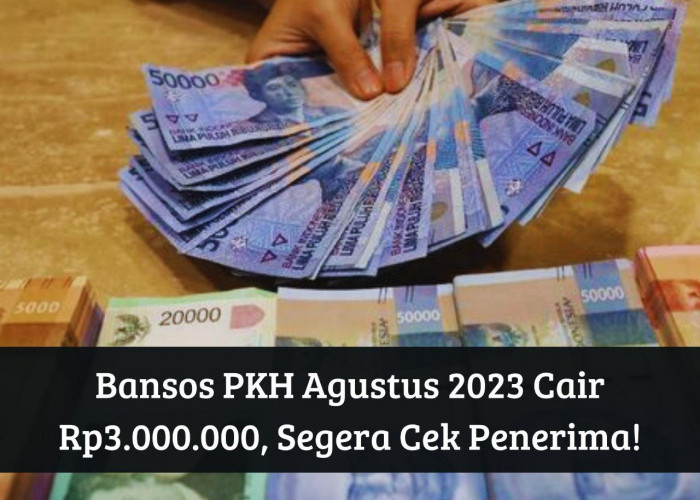 Segera Cek Penerima, Bansos PKH Agustus 2023 Cair Rp3.000.000, Login cekbansos.kemensos.go.id Pakai KTP
