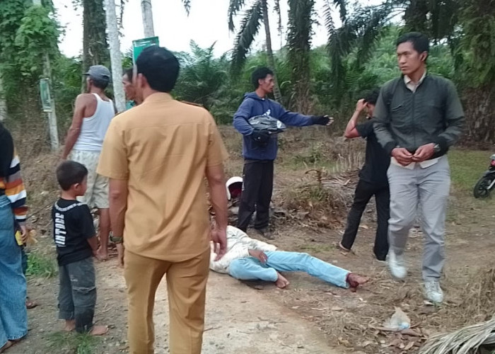 Kecelakaan di Desa Kembang Tanjung, 1 Orang Luka Parah