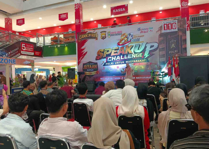 DPD IMM dan Polda Bengkulu Buka Ajang Kritik Kreatif Lewat Speak Up Challenge di Bencoolen Mall