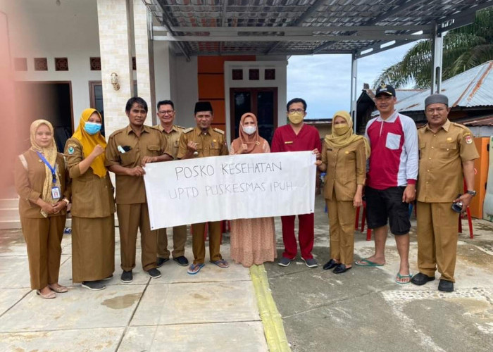 Dinas Kesehatan Mukomuko, Bangun Posko Kesehatan Bantu Korban Banjir