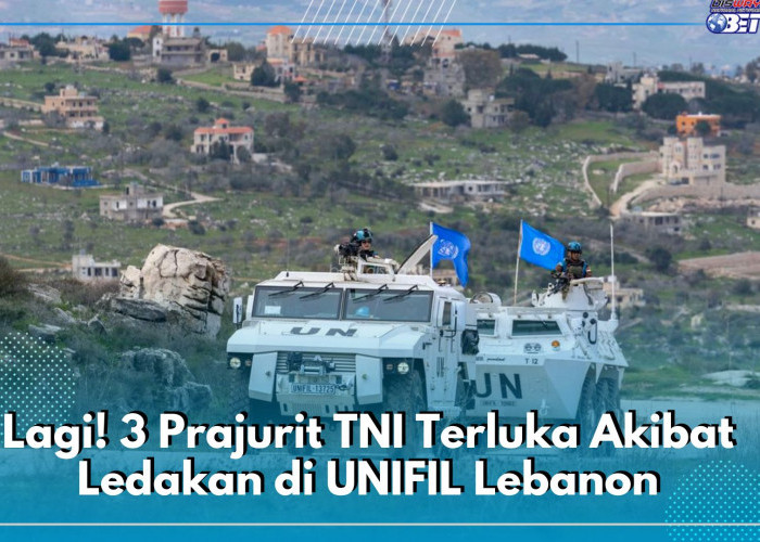 Lagi! 3 Prajurit TNI Terluka Akibat Ledakan di UNIFIL Lebanon
