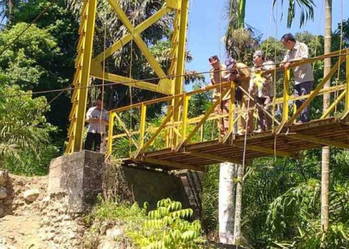 Tergerus Banjir, BPBD Bengkulu Selatan Usulkan Rp200 Juta untuk Perbaikan Jembatan Desa Sukarami