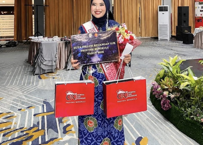 Sabet Juara Intelegensia Puteri Kebudayaan Bengkulu 2026, Intan Nurfadilah Kenalkan Buku Digital 'Beremis'