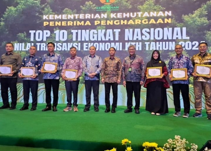 Bengkulu Raih Penghargaan Nasional di Sektor Kehutanan