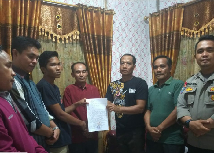 Aksi Pencurian TBS di Talang Benuang Berakhir Damai, Ini Kesepakatannya 