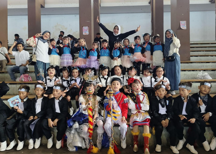 TK Pembina 1 Bengkulu Raih Juara 3 dalam Festival Drumband Cendana Fair 2025