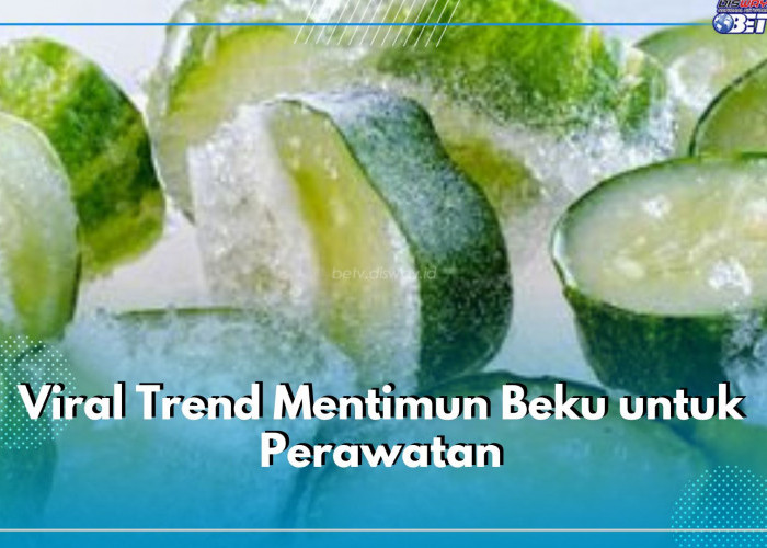 Viral Trend Mentimun Beku untuk Perawatan, Dapatkan 8 Manfaat Ini bagi Kecantikan Kulit Wajah