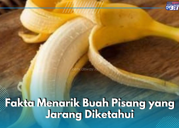 Kulit Buah Pisang Ternyata Bisa Dimanfaatkan, Ini Fakta Lainnya yang Perlu Diketahui