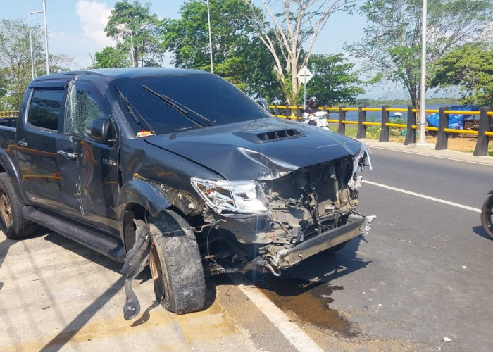 Tabrakan di Jalan Danau, Pemancing Luka Berat Dilarikan ke Rumah Sakit