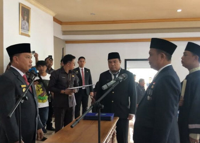 Bupati Lebong Lantik Syarifudin sebagai Sekda Definitif