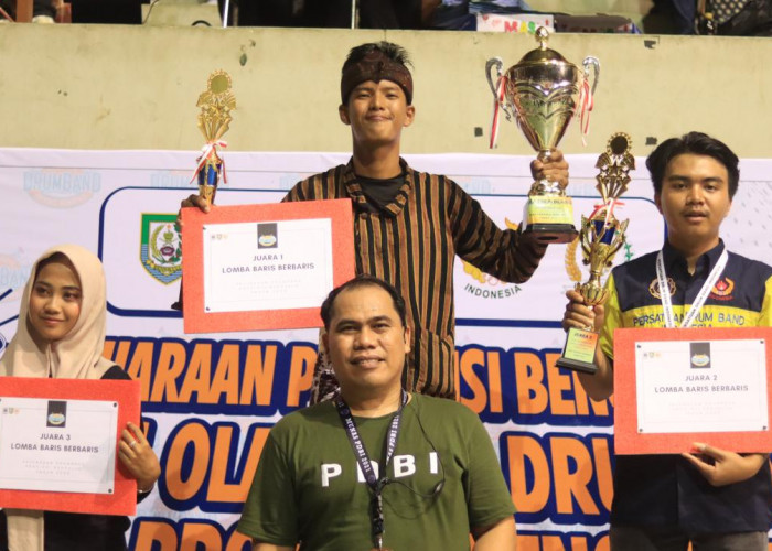 KDBM SMANDA Juara Umum Kejuaraan Drum Band Provinsi Bengkulu