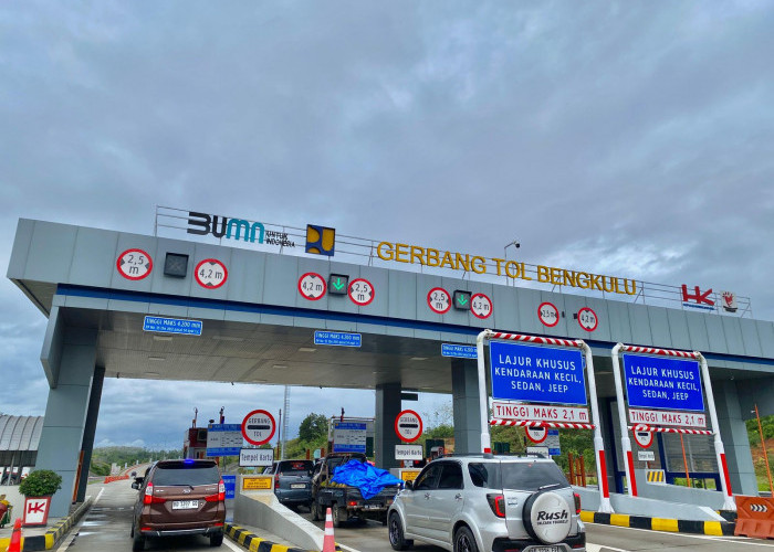 Penyesuaian Tarif Baru Tol Bengkulu-Taba Penanjung Resmi Berlaku 3 Januari 2025