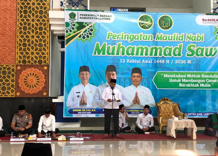 Peringati Maulid Nabi Muhammad SAW, Bupati Lebong Ajak ASN Teladani Sikap Rasulullah