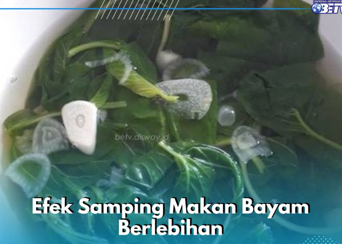 Ini 7 Efek Samping Makan Bayam yang Jarang Diketahui, Salah Satunya Dapat Menyebabkan Mual dan Muntah