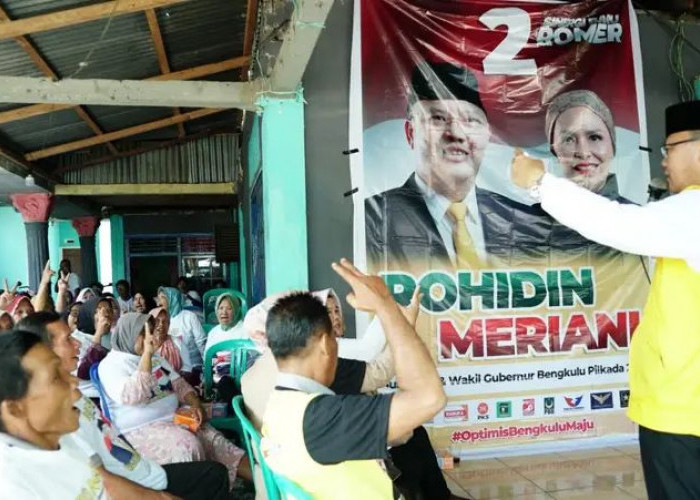 Masyarakat Desa Bajak 1 Bengkulu Tengah Mengaku Cocok dengan Program Rohidin-Meriani