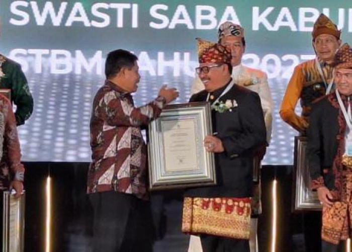 Kota Bengkulu Raih Penghargaan Kota Sehat Swasti Saba Wiwerda Tahun 2023