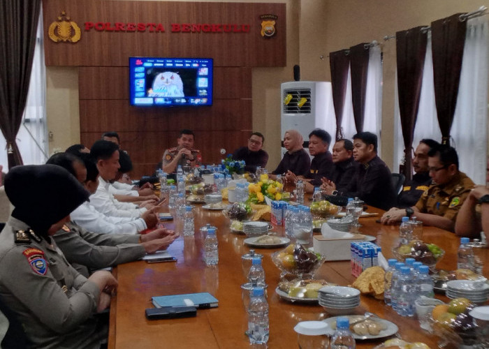 Tekan Angka Kriminalitas Remaja, DPRD Kota Bengkulu dan Polresta Bahas Langkah Konkret