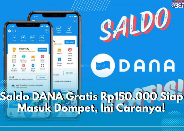 Sambil Rebahan Saldo DANA Gratis Rp150.000 Siap Masuk Dompet, Ini Caranya!