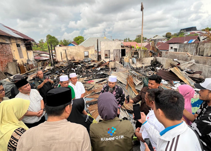 Peduli Korban Kebakaran, Gubernur Bengkulu Janji Bangun Kembali PAUD Burniar Ceria