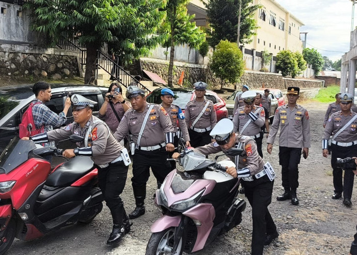 Operasi Patuh Nala 2025, Satlantas Polresta Bengkulu Tilang Kendaraan Anggota Polisi
