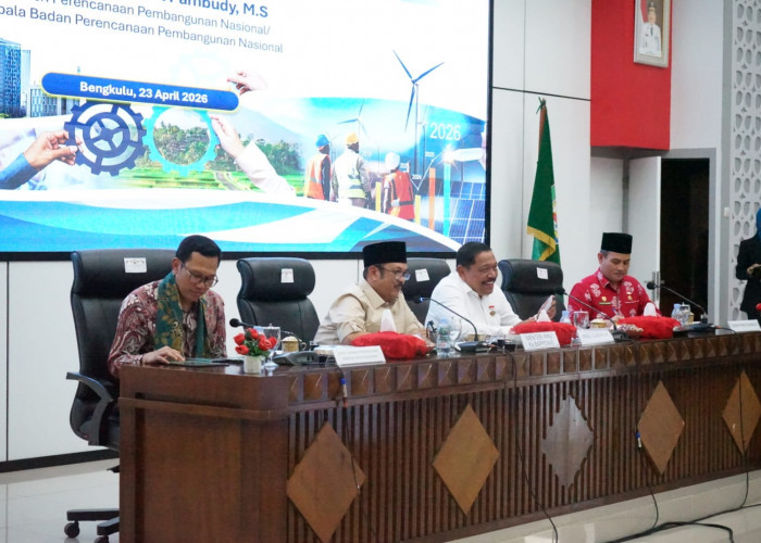 Dorong Hilirisasi, Pemprov Bengkulu Usulkan Proyek Kereta Api dan Kawasan Industri Pulau Baai ke Bappenas