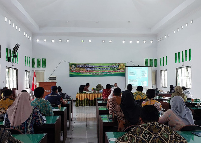 DTPHP Provinsi Bengkulu Gelar Evaluasi dan Penyusunan Program Penyuluhan Pertanian 2025