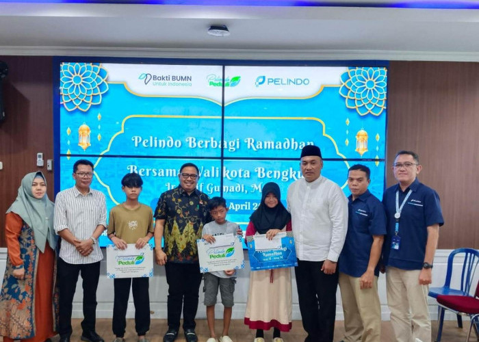 Pelindo Regional II Bengkulu Berbagi 500 Paket Sembako Jelang Idul Fitri