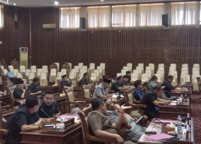 Rapat Paripurna DPRD Provinsi Bengkulu, Pembahasan Pengelolaan Barang Daerah