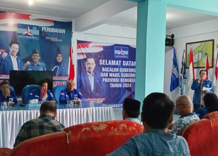 DPW Partai Demokrat Bengkulu Masih Membuka Pendaftaran Calon Gubernur dan Wakil Gubernur